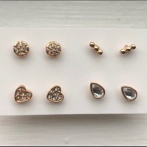 Forever 21 4 Piece Earring Set